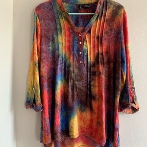 New Directions Rainbow color shirt